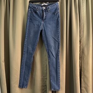 JustFab Blue Skinny Jeans